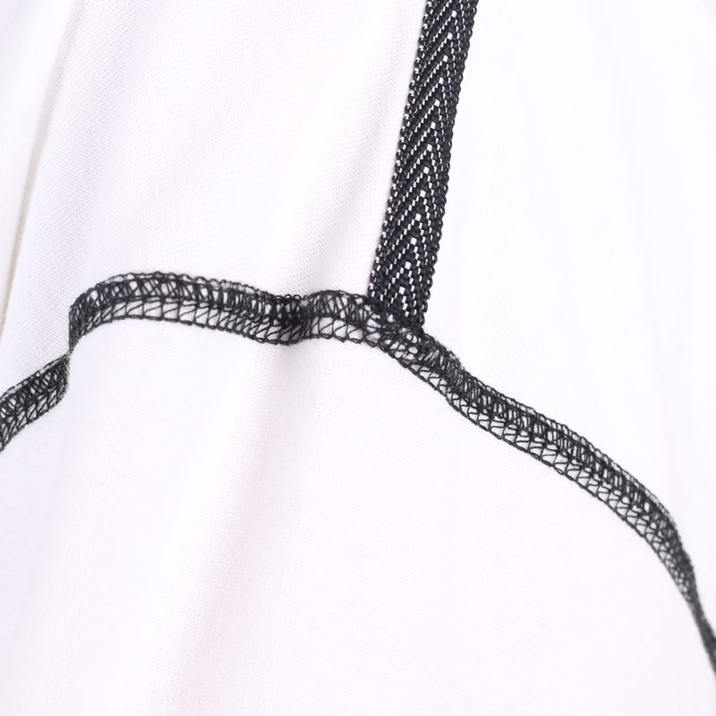 мужская белая футболка Converse Crossover Tee 10020975101 - цена, описание, фото 2
